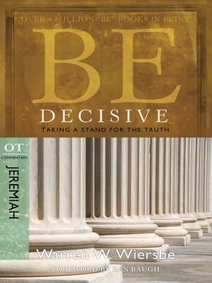 cover image of Be Decisive
